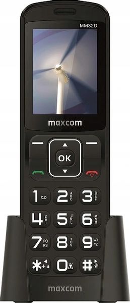Telefon Stacjonarny Maxcom Mm32D Na Sim Biurkowy zdjęcie 7
