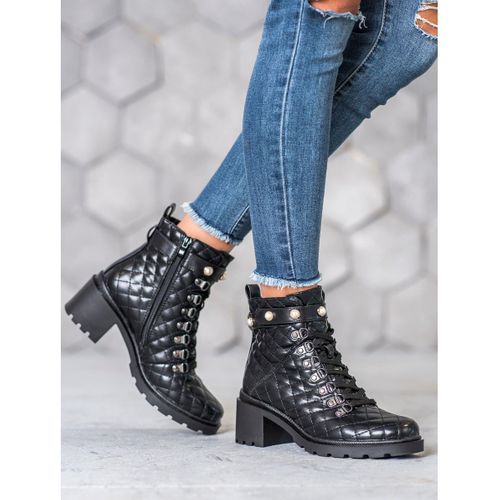 Pikowane Botki Na Platformie r.37 na Arena.pl