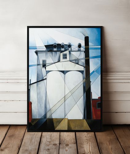 Plakat abstrakcja charles demuth 61x91 cm w czarnej ramie na Arena.pl