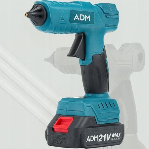 Pistolet na klej na gorąco ADM bezprzewodowy 21V 2x akumulator 12 na Arena.pl