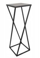 Nowoczesny Kwietnik Loft CZARNY DRILL 12 284/K-12-1P-70C