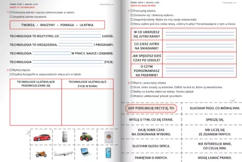 Pewny start. Poziom C. Wiosna, lato. Karty pracy na Arena.pl