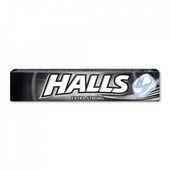 4 SZTUKI - HALLS EXTRA STRONG 33,5G CZARNY