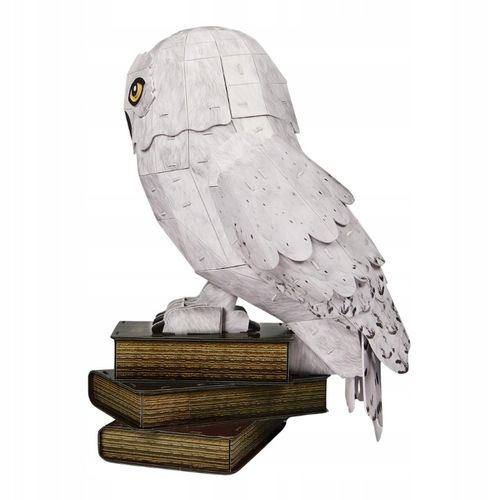 HARRY POTTER PUZZLE 3D FIGURKA MODEL HEDWIGA SOWA DO ZŁOŻENIA 4D BUILD na Arena.pl