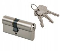 WKŁADKA GERDA 30x30 MM WKŁADKA PATENTOWA DO ZAMKA NIKIEL DO DRZWI FURTKI