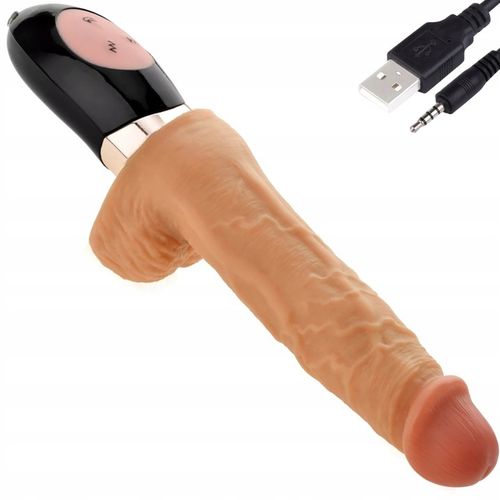 DILDO PENIS WIBRATOR ROTACYJNO-POSUWISTY GÓRA-DÓŁ 60 FUNKCJI GRZANIE 42stC na Arena.pl