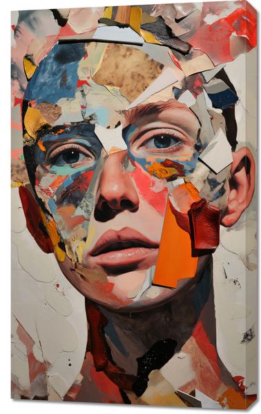 Obraz 60x100cm Podział Samego Siebie zdjęcie 1