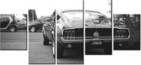 70CM 150CM OBRAZ 5 ELEM CLASSIC MUSTANG 55LANEY69 ŚCIENNY