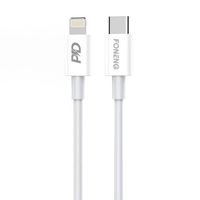 kabel usb-c do lightning foneng x31, 20w 1m (biały)