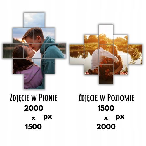 Obraz na płótnie prezent na walentynki rocznice ślubu dla niej dla niego na Arena.pl