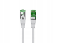 Patchcord Lanberg S/FTP kat.7 0,25m LSZH CU fluke passed szary
