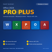 🔥 Office 2024 Professional Plus PL | Klucz aktywacyjny | Bez konta Microso