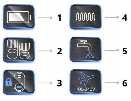MASZYNKA GOLARKA DO WŁOSÓW BRAUN SERIES 7 HC7390LSP Ni-MH + STAND + NASADKI na Arena.pl