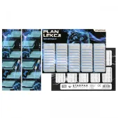 Plan Lekcji Z Naklejkami Na Zeszyt Pad Starpak 553577