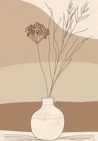 Plakat 68x98cm Kojący Wazon