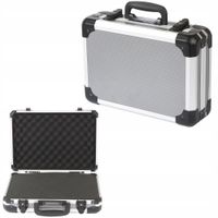 Walizka UNIWERSALNA narzędziowa ALUMINIOWA z wkładką piankową ZAMEK u-lock