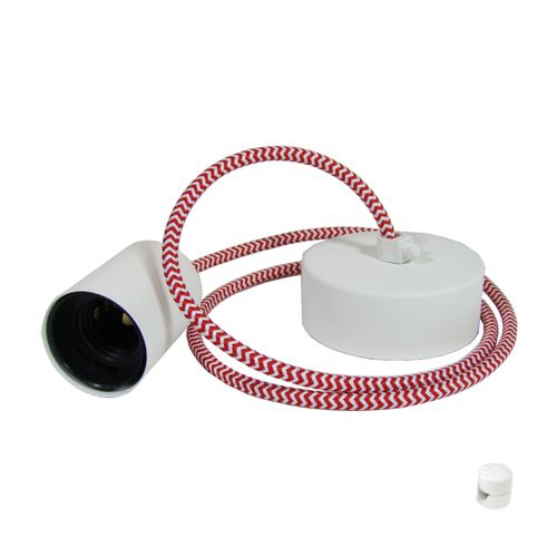 LAMPA WISZĄCA ZWIS POJEDYNCZY Z METALOWĄ OPRAWKĄ BIAŁA na Arena.pl