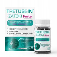 Tretussin Zatoki Forte - Tabletki na Zatoki, Struny Głosowe i Przeziębienie