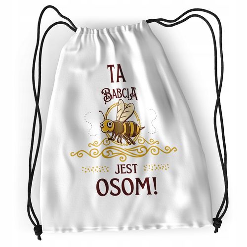 Plecak Dla Babci Sportowy Szkolny Worek Torba Z Nadrukiem Ze Zdjęciem na Arena.pl