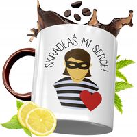 Kubek Bordowy Dla Dziewczyny Na Urodziny Prezent Z Nadrukiem Ze Zdjęciem