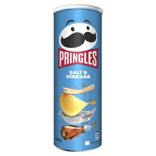 PRINGELS CHIPSY 165G SALT VINEGAR zdjęcie 1