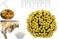 Lampki Świąteczne 500 Led Choinkowe Dekoracyjne IP44 Zewnętrzne 32m Ciepłe