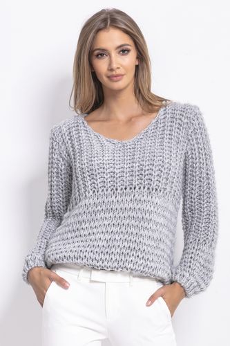 Sweter Chunky Knit F760 Ecru UNI na Arena.pl