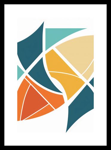 Plakat 40x60cm Geometria Wiatru na Arena.pl
