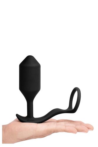 korek analny vibrating snug & tug xl black b-vibe na Arena.pl