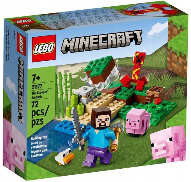 LEGO MINECRAFT 21177 Zasadzka Creepera zdjęcie 1