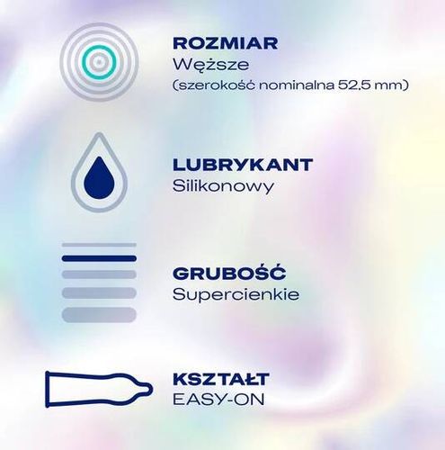 3 Prezerwatywy Supercienkie Durex Invisible Slim Close Fit na Arena.pl