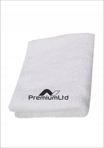 Bawełniane ręczniki haft komputerowy TANIO logo na Arena.pl