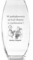 Wazon z grawer PREZENT podziękowanie dla rodziców