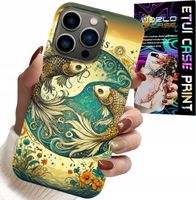 ETUI DO IPHONE 14 PRO MAX - ZNAK ZODIAKU, RYBA ASTRONOMIA + FOLIA