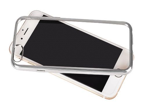 Silikon Glossy iPhone 7 srebrny na Arena.pl