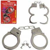 KAJDANKI METALOWE NA KLUCZYK ZABAWKA DLA DZIECI GADŻET UNIWERSALNY DEKOR