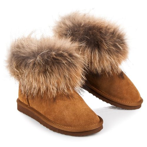 Skórzane mukluki r.38 na Arena.pl