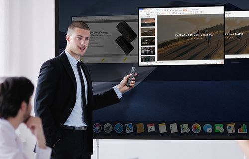 BASEUS WIELOFUNKCYJNY PILOT DO PREZENTACJI ZE WSKAŹNIKIEM LASEROWYM 250 MAH na Arena.pl