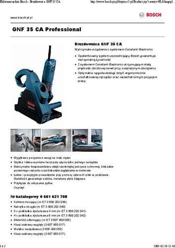 BRUZDOWNICA GNF35CA 1400W 35MM na Arena.pl
