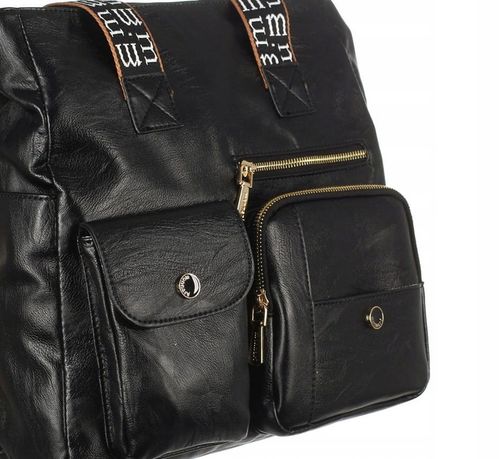 Monnari Premium Collection – pojemna torebka damska, rączki + pasek, na Arena.pl