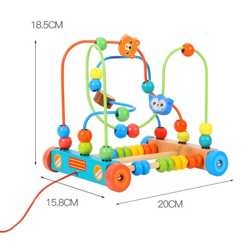 labirynt edykacyjny zoo przeplatanka mula do ciągania na kołach na Arena.pl