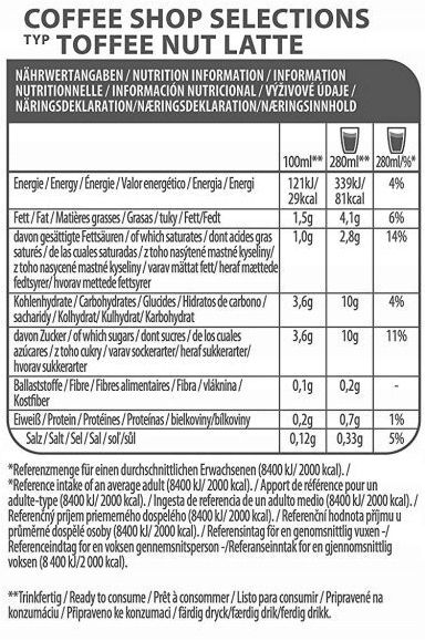 Kapsułki TASSIMO Toffee Nut Latte 8 Creamy zdjęcie 8