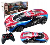 Samochód sportowy SPIDERMAN Zdalnie sterowany Auto na pilota R/C ŚWIATŁA