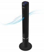 Mocny Cichy Wentylator Chłodzący Wiatrak Podłogowy Kolumnowy Jonizator XXL