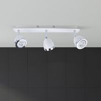 Plafoniera LAMPA regulowana CALASA SPL-9372-3A WH Italux metalowe reflektorki sufitowe białe chrom