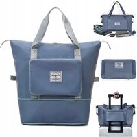 TORBA PODRÓŻNA BAGAŻ PODRĘCZNY DO SAMOLOTU SKŁADANA POJEMNA WODOODPORNA