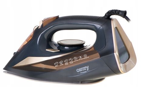 Żelazko parowe Camry 3400W 360ml stopa ceramiczna zdjęcie 6