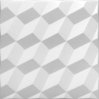 BIAŁE Panele ścienne , Piankowe Kasetony Sufitowe 3D Romby