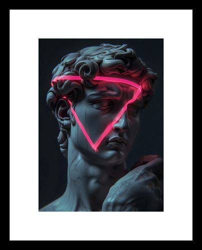 Plakat 13x18cm Neonowy Renesans na Arena.pl