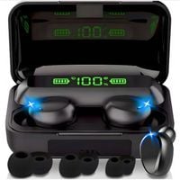 SŁUCHAWKI BEZPRZEWODOWE BLUETOOTH 5.1 TWS F9 TWS + POWERBANK